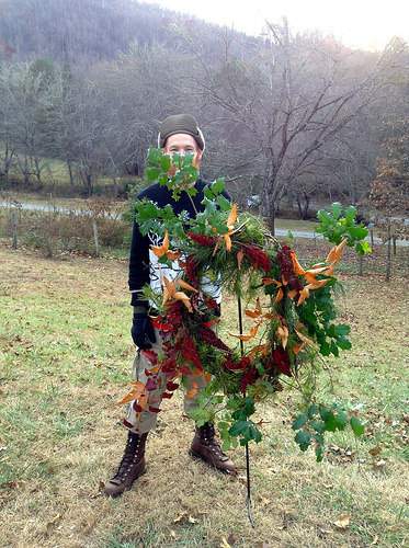 A Fall Wreath From The Woods